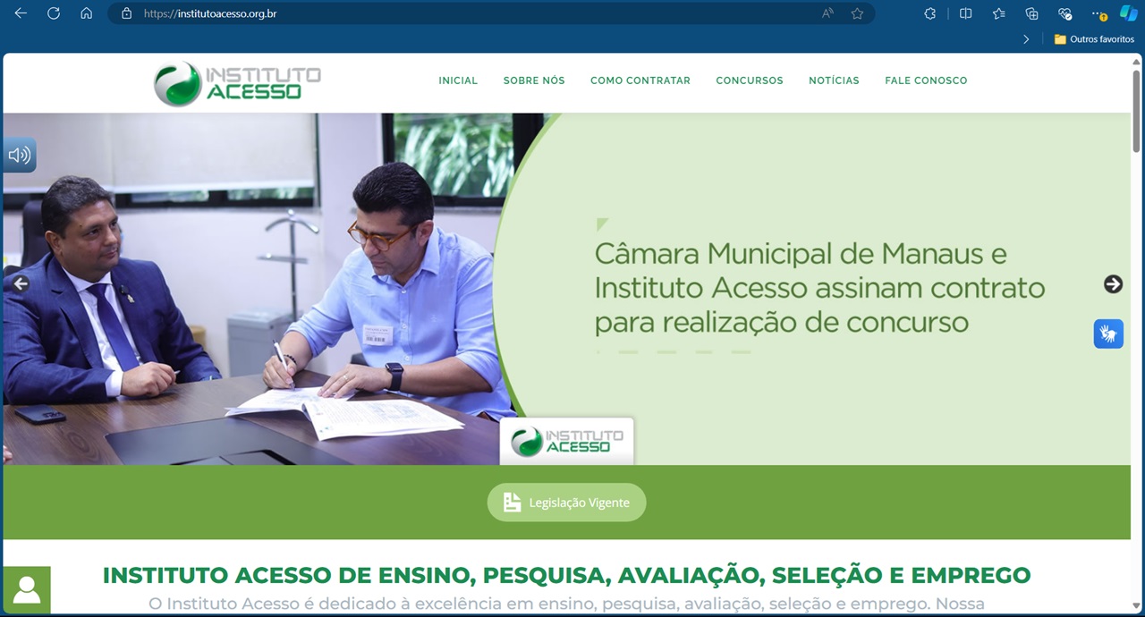 Portal do Instituto Acesso 