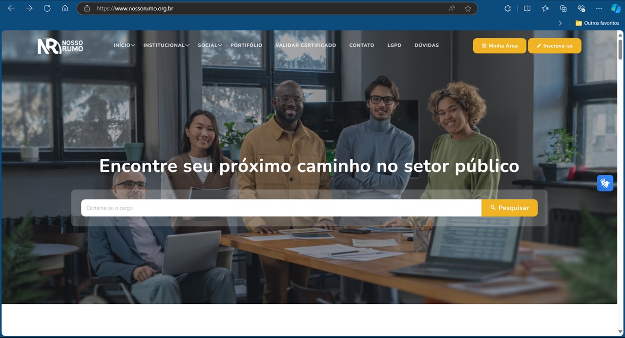 Portal do Instituto Nosso Rumo 