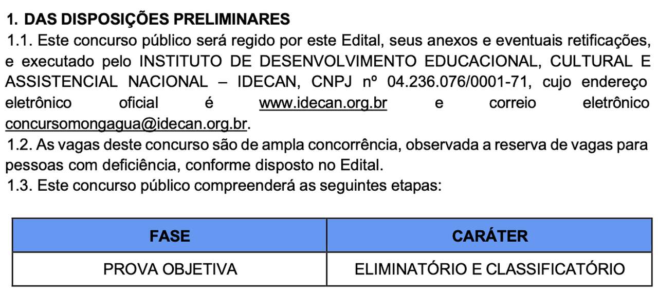 Concurso Público EMUS Mongaguá (SP)