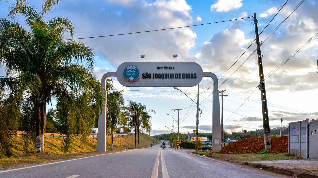 Entrada de São Joaquim de Bicas 