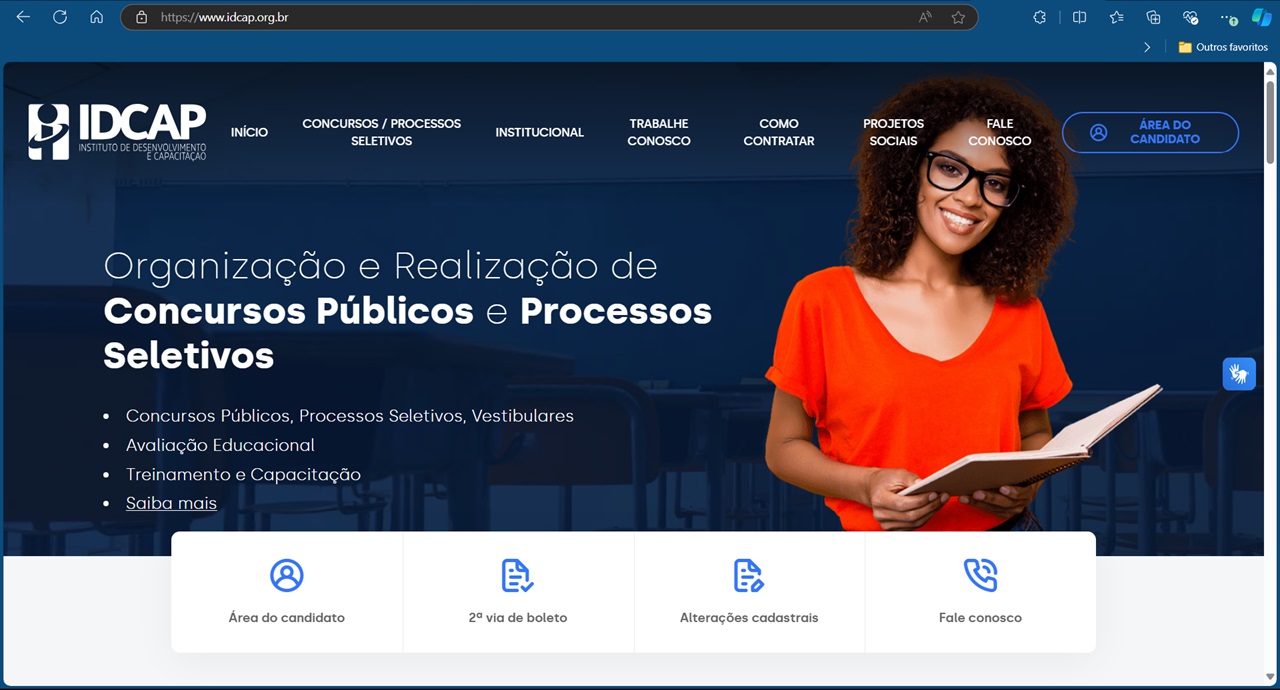 Portal do IDCAP 