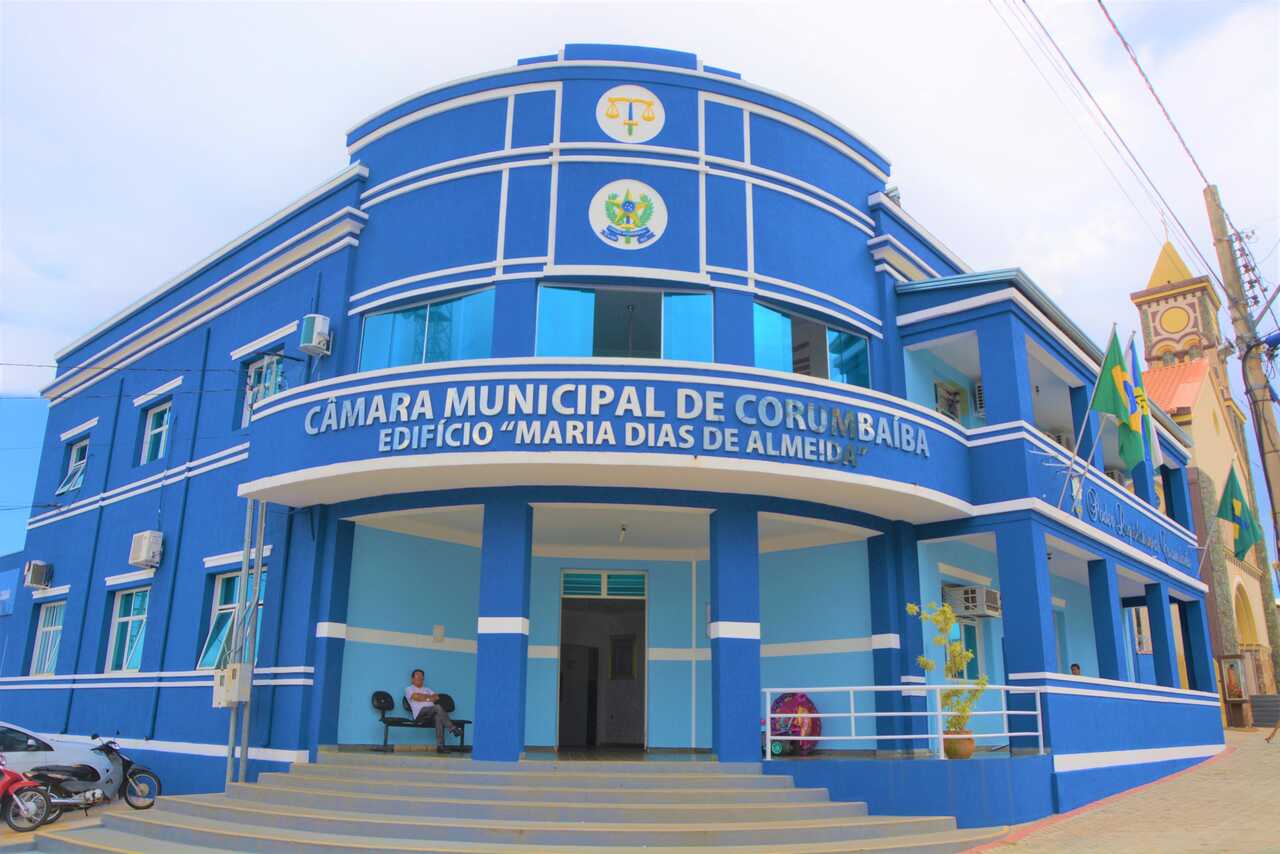 Prédio da Câmara Municipal de Corumbaíba 