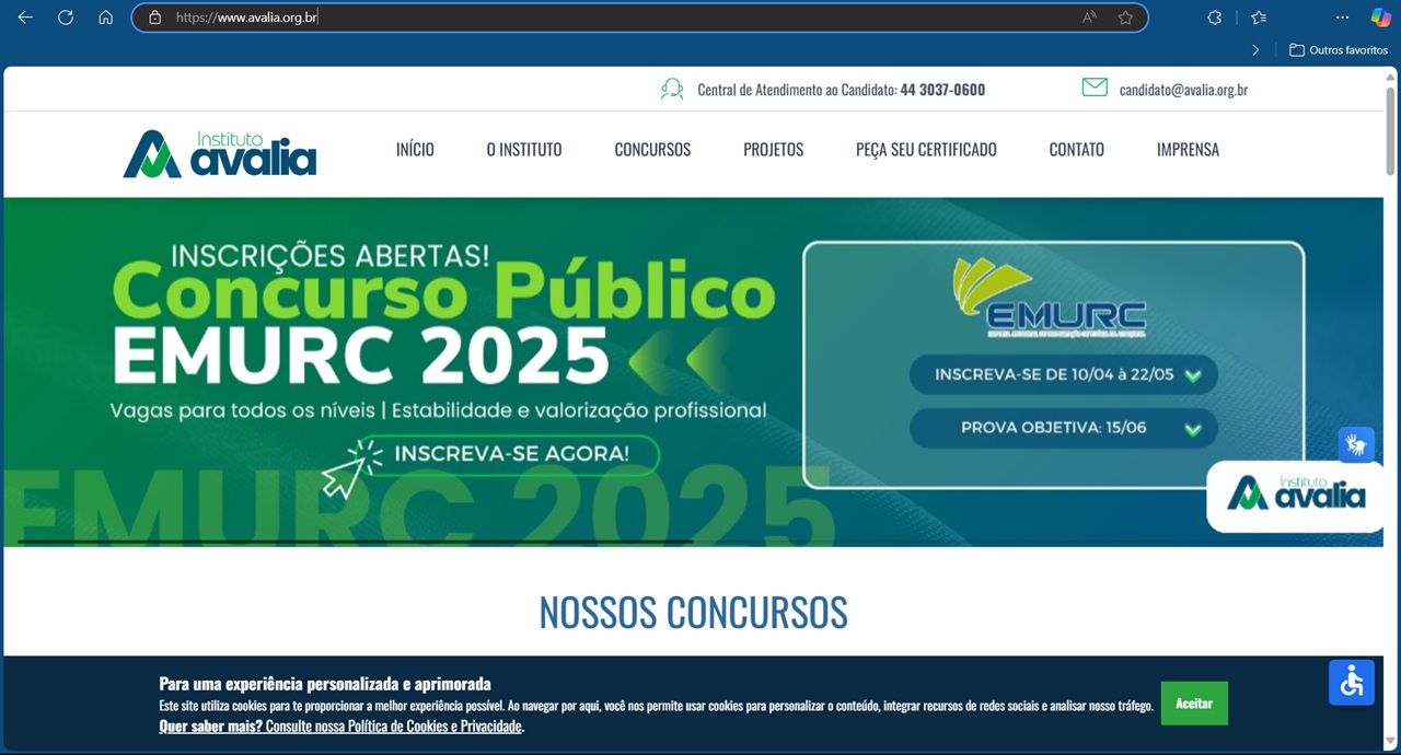 Portal do Instituto Avalia